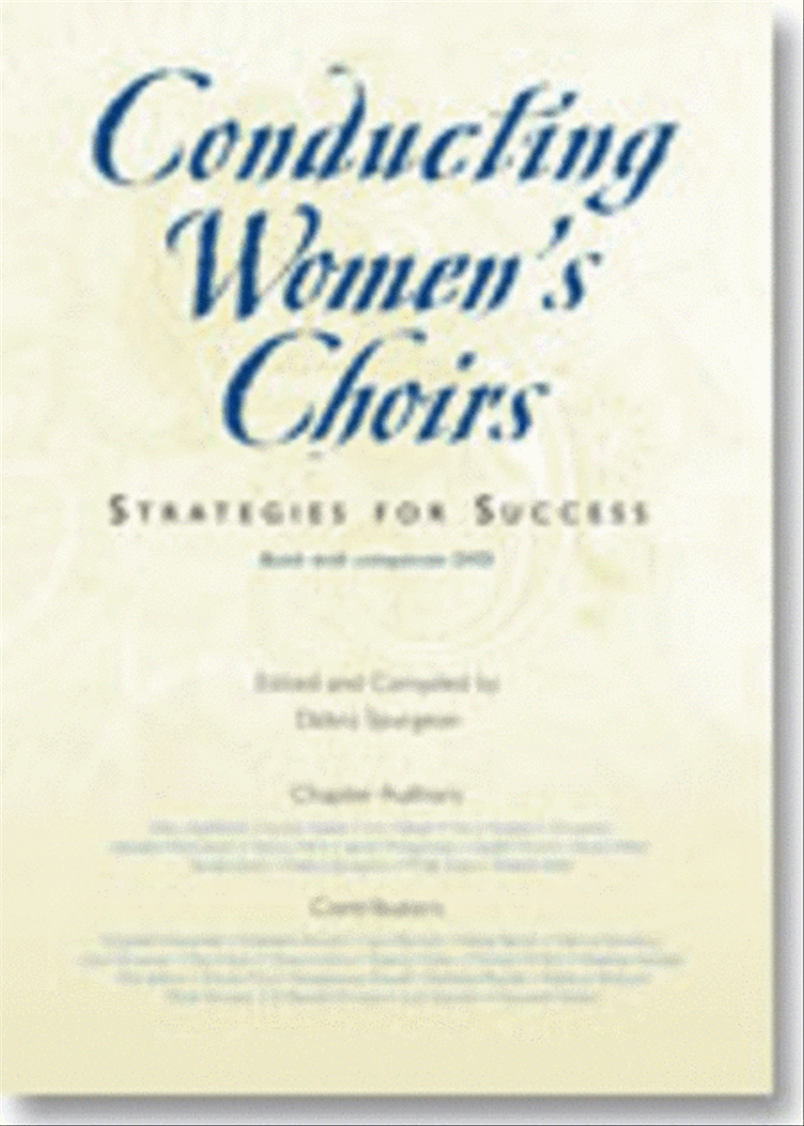 Conducting Women's Choirs - Book with companion DVD Women's Choir scores gallery preview page 1