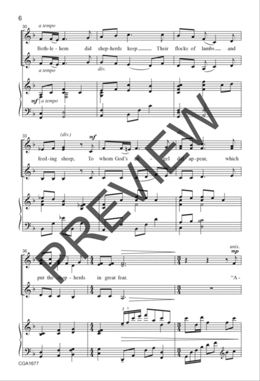 Wexford Carol (SSA) Wexford Carol (SSA) SSA scores gallery preview page 6