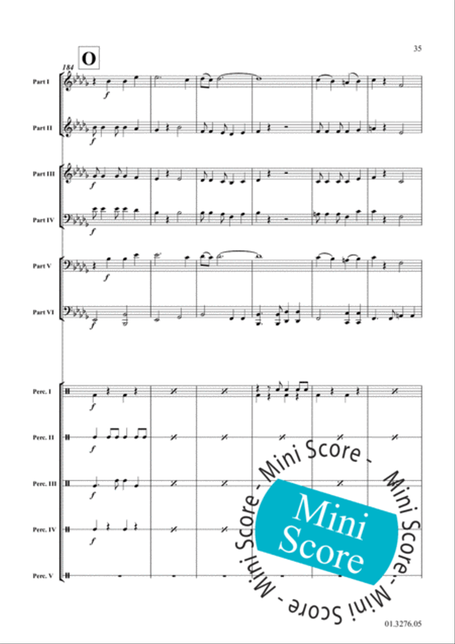 Festivo! Festivo! Concert Band scores gallery preview page 39
