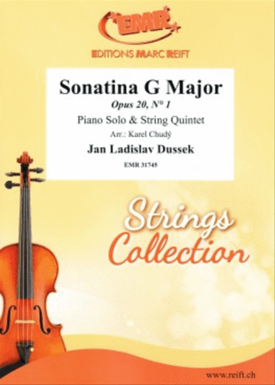 Sonatina G Major Piano scores gallery preview page 1