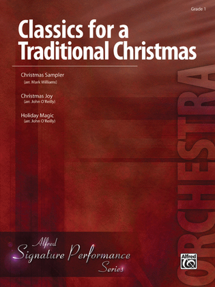 Book cover for Classics for a Traditional Christmas, Level 1