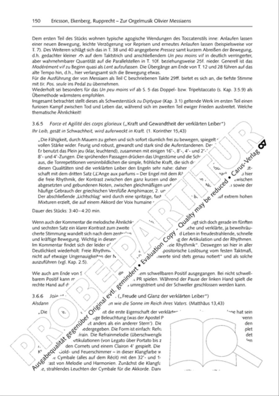 Orgelschule zur historischen Auffuhrungspraxis Organ Solo scores gallery preview page 151