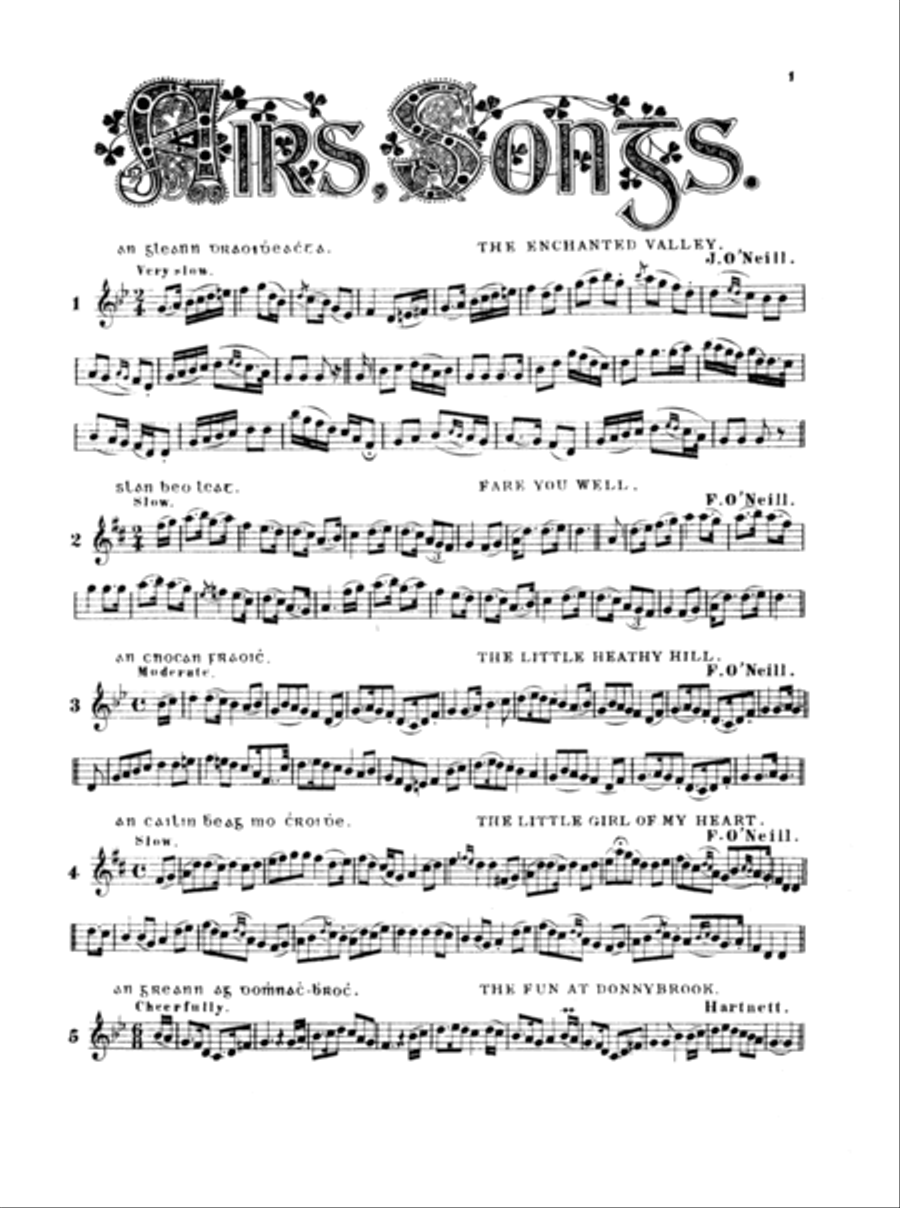 O'Neill's Music of Ireland