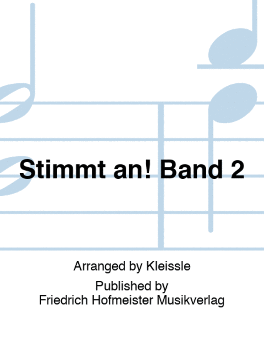 Stimmt an! Band 2 3-Part scores gallery preview page 1