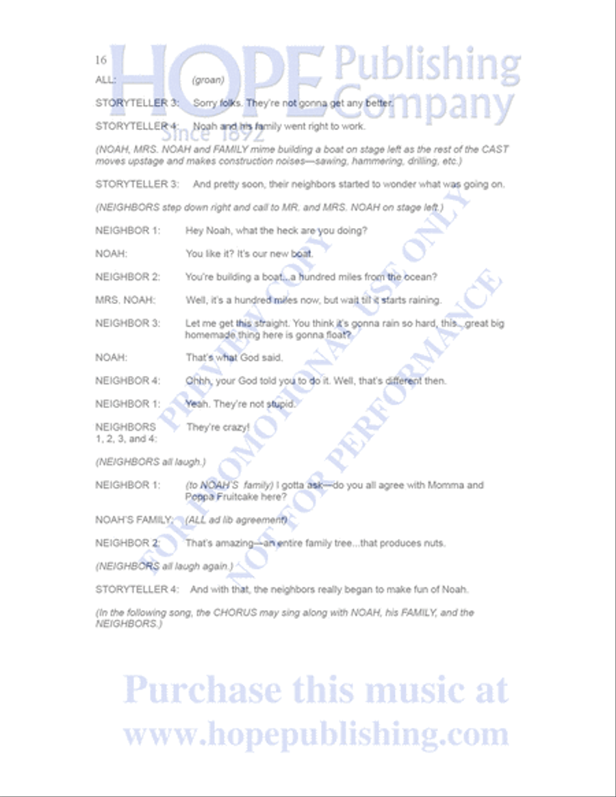 Sailor's Bible Children's Choir scores gallery preview page 17