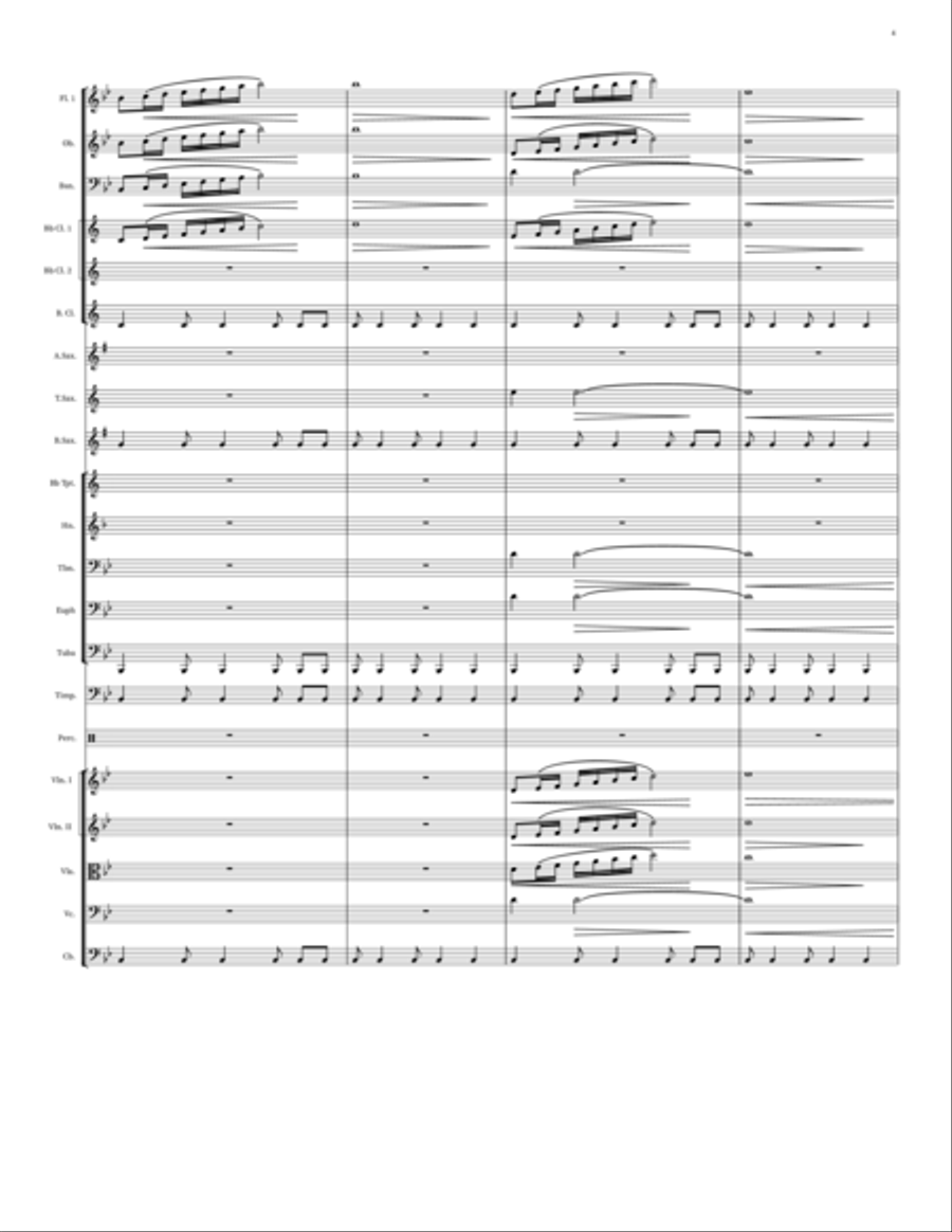 A Momentous Occasion Concert Band scores gallery preview page 5