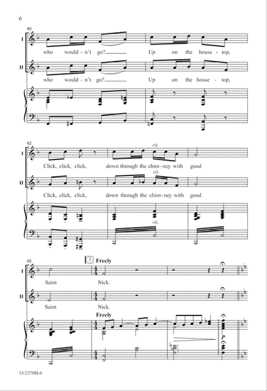 A Family Christmas Spectacular 2-Part scores gallery preview page 7