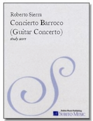 Book cover for Concierto Barroco concerto