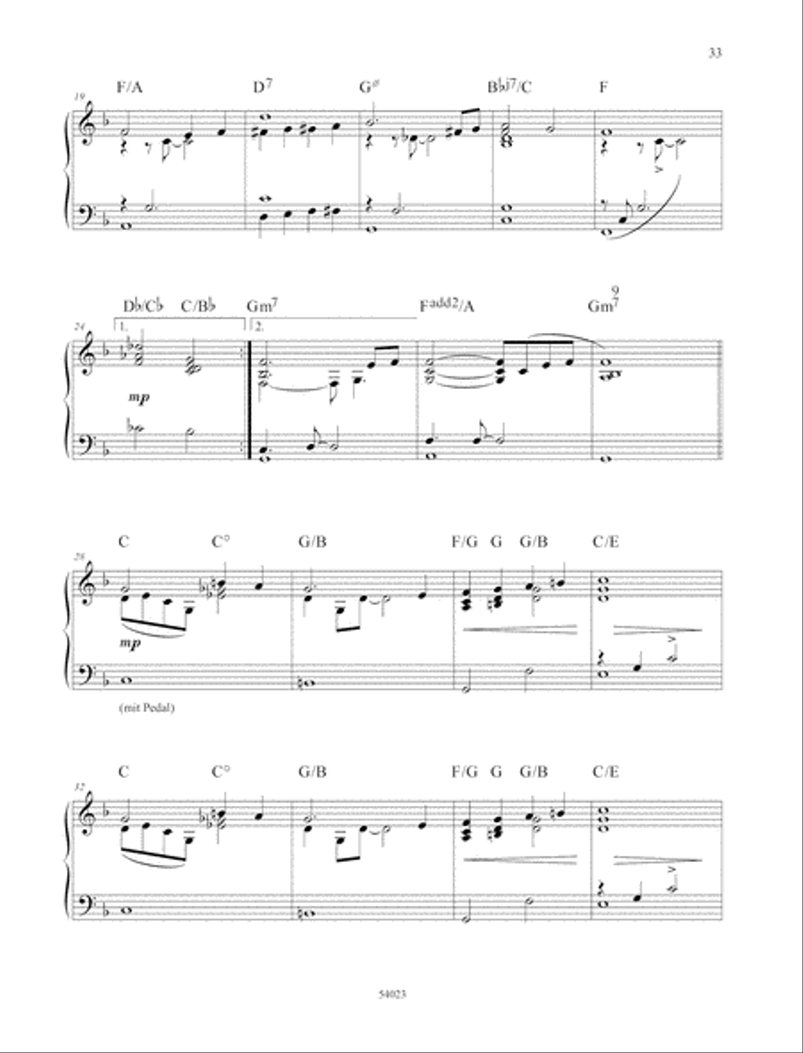 Melody in F Piano Solo scores gallery preview page 2