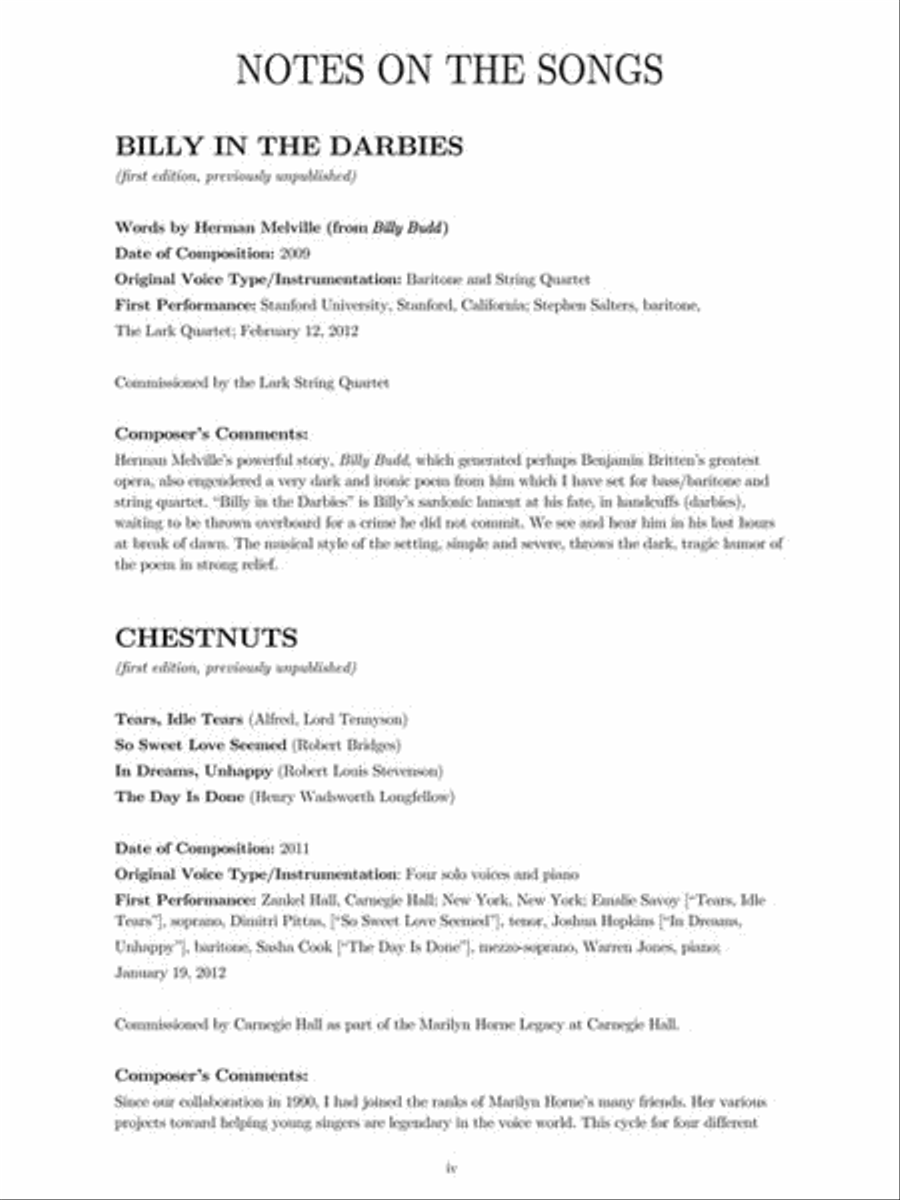 Concert Songs - Volume 2 (2001-2012) High Voice scores gallery preview page 5