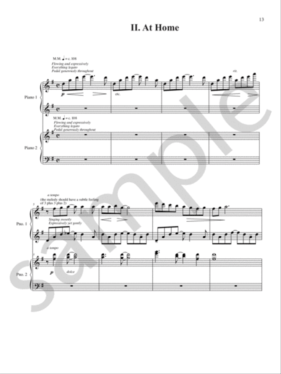 Tenement Rhapsody Chamber Music scores gallery preview page 7