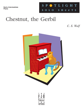 Book cover for Chestnut, the Gerbil