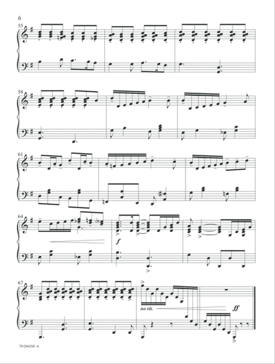 Worthy of Praise Piano Solo scores gallery preview page 6