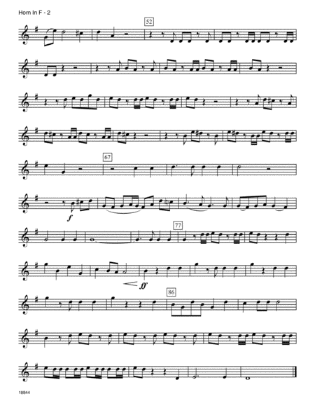 Hallelujah Chorus (from Messiah) - Horn in F