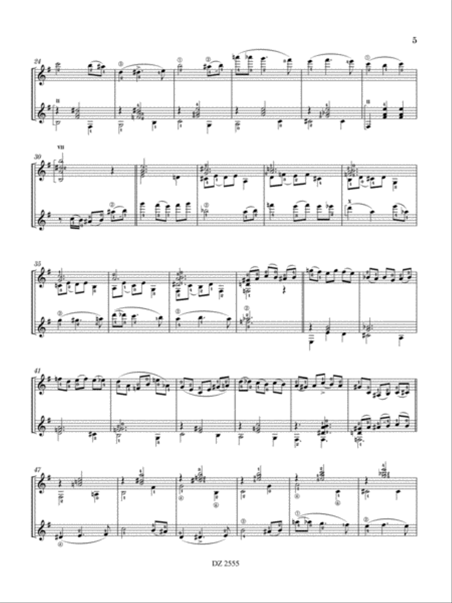 Partita Porteña Partita Porteña Classical Guitar scores gallery preview page 5