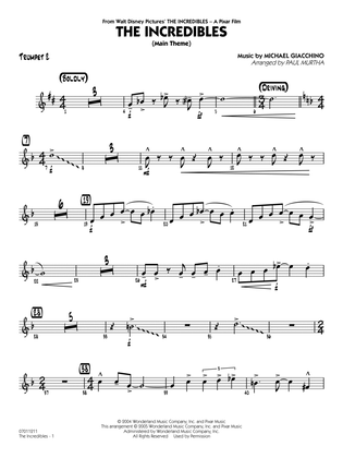 Book cover for The Incredibles (arr. Paul Murtha) - Trumpet 2