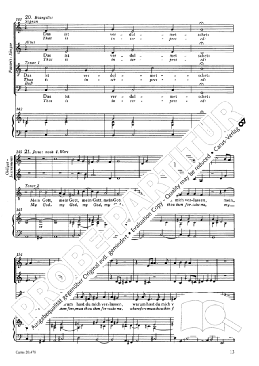 The seven last words from the cross SATTB scores gallery preview page 20