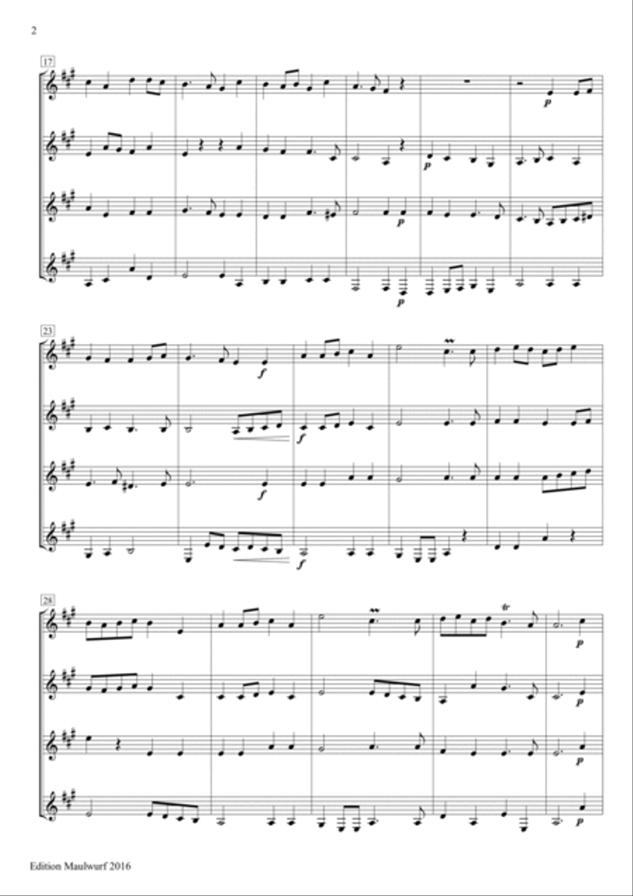 Prelude Brass Quartet scores gallery preview page 2