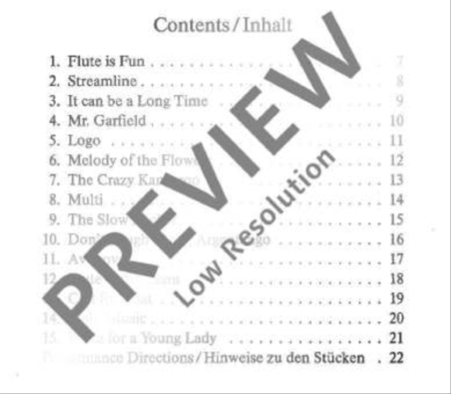 Flute Fun Flute Solo scores gallery preview page 2