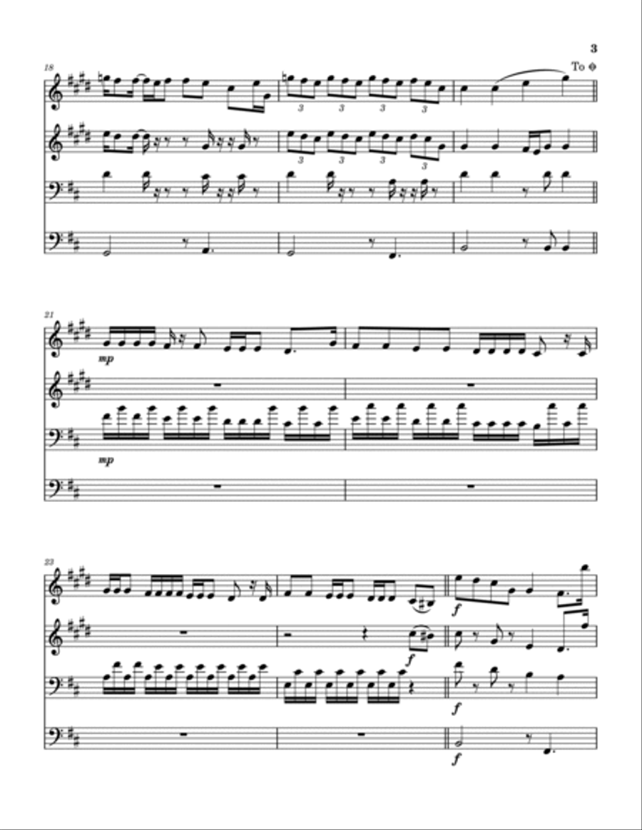 Deeper Waters Deeper Waters Brass Quartet scores gallery preview page 4