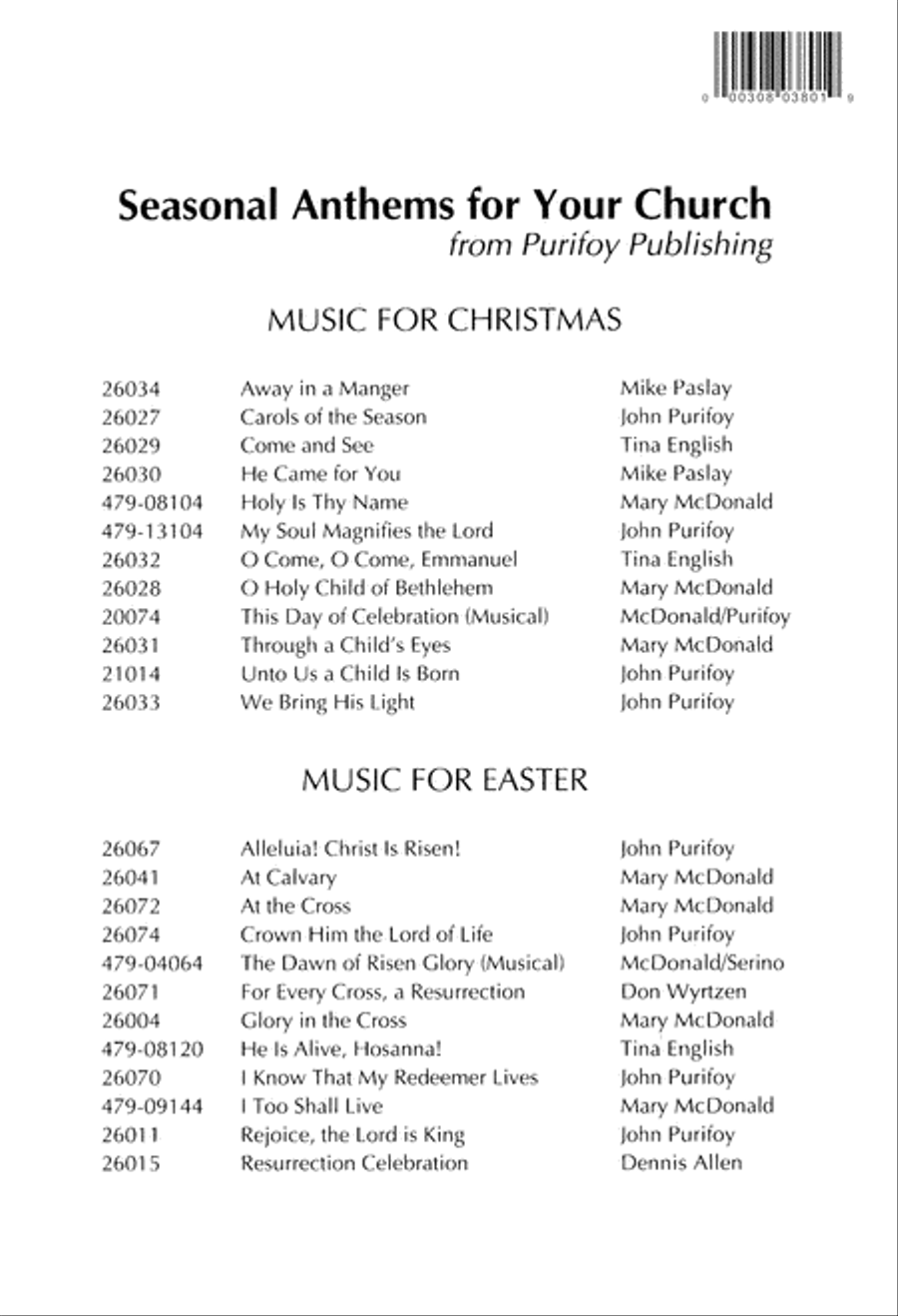 Angel Song Angel Song 4-Part scores gallery preview page 12