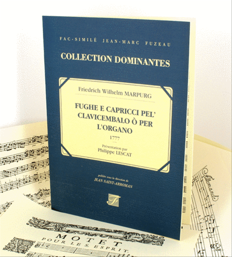 Fughe e capricci pel' clavicembalo o per l'organo - Opera primera - 1777 Harpsichord scores gallery preview page 1