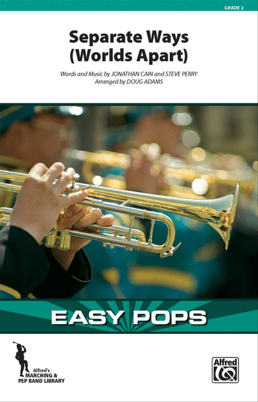 Separate Ways (Worlds Apart) Marching Band scores gallery preview page 1