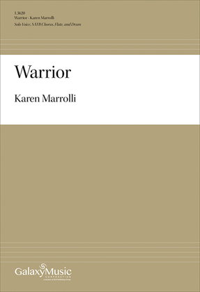 Book cover for Warrior (Choral Score)