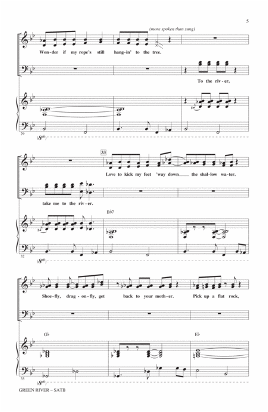 Green River 4-Part scores gallery preview page 4
