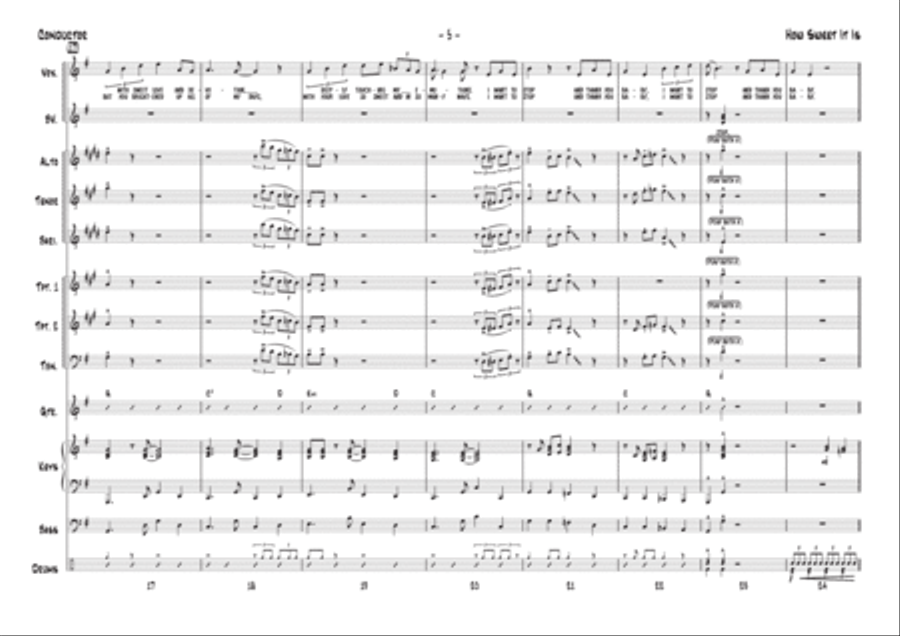 How Sweet It Is (To Be Loved By You) Tenor Saxophone scores gallery preview page 5