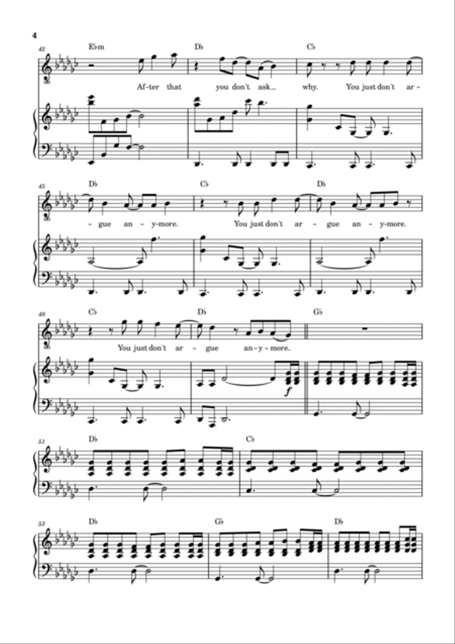 Luka Piano, Vocal, Guitar scores gallery preview page 5