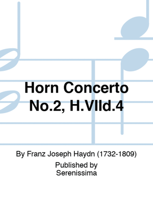 Horn Concerto No.2, H.VIId.4