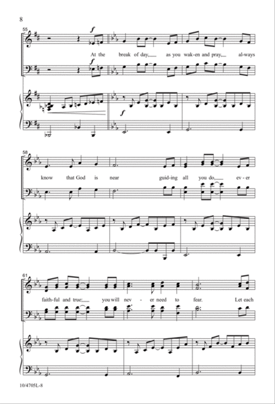 Faith to Carry On Faith to Carry On 4-Part scores gallery preview page 8