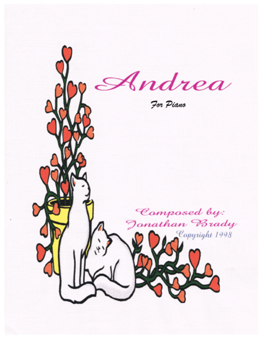 Andrea Andrea Piano Solo scores gallery preview page 1
