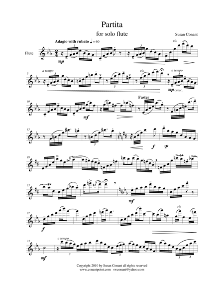 Partita for Solo Flute image number null
