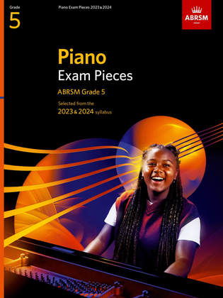 Book cover for Piano Exam Pieces 2023 & 2024 Grade 5
