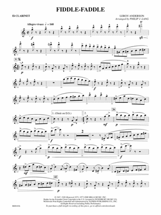 Fiddle-Faddle: E-flat Soprano Clarinet