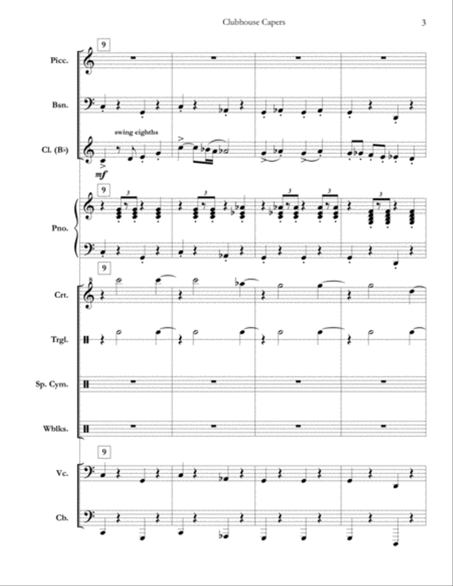 Bang Bang (my Baby Shot Me Down) Small Ensemble scores gallery preview page 3