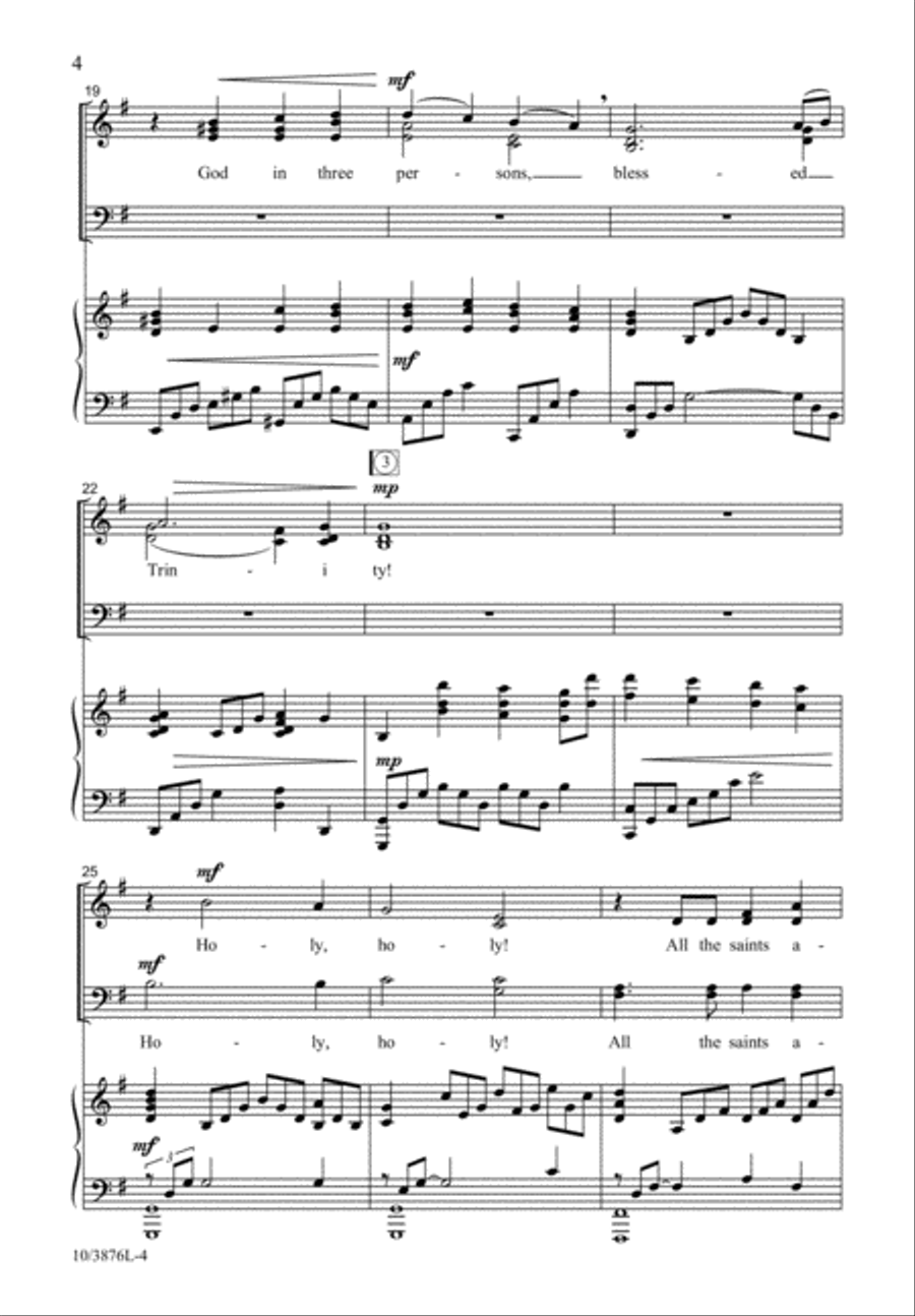 Only Thou Art Holy Only Thou Art Holy Divisi scores gallery preview page 5