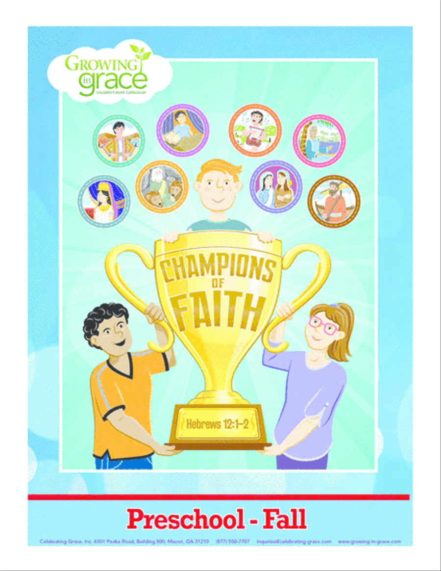Champions of Faith: Preschool - Fall Unison Choir scores gallery preview page 2