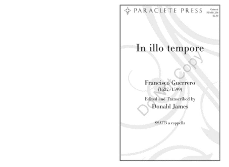 In Illo Tempore In Illo Tempore SSATB scores gallery preview page 2