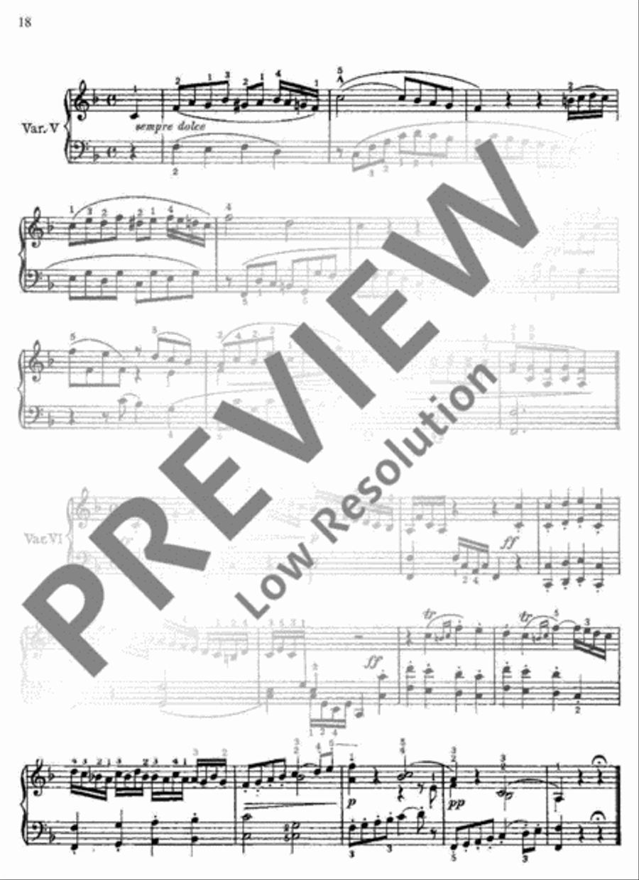 The Masters of the Pianos Piano Solo scores gallery preview page 19