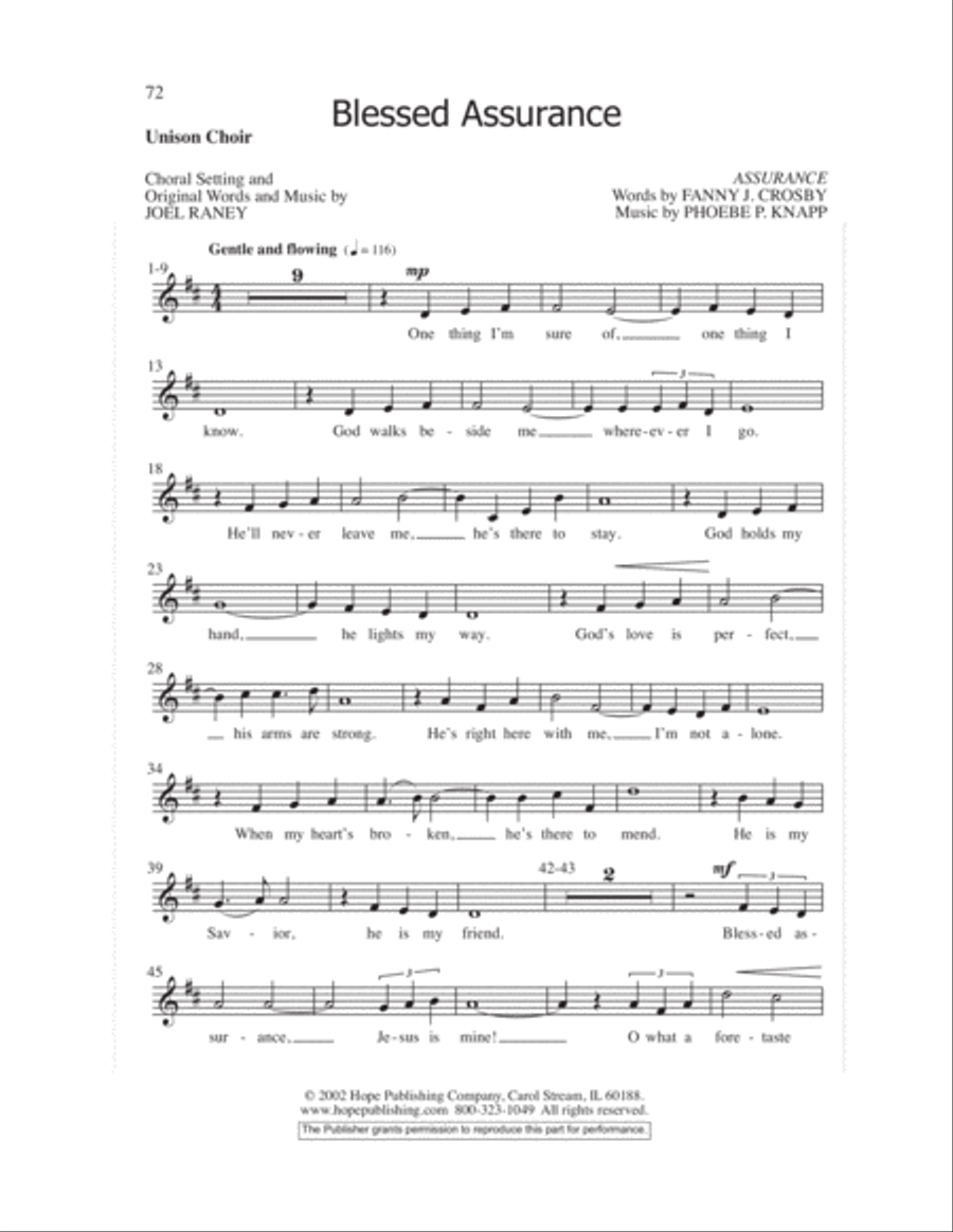 Let the Children Sing 4-Part scores gallery preview page 74