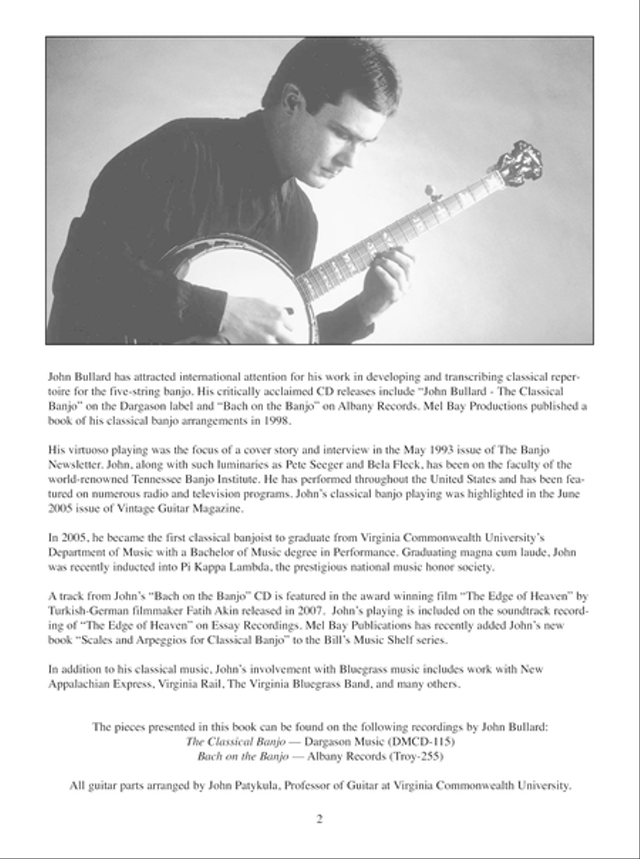 Bach on banjo deals