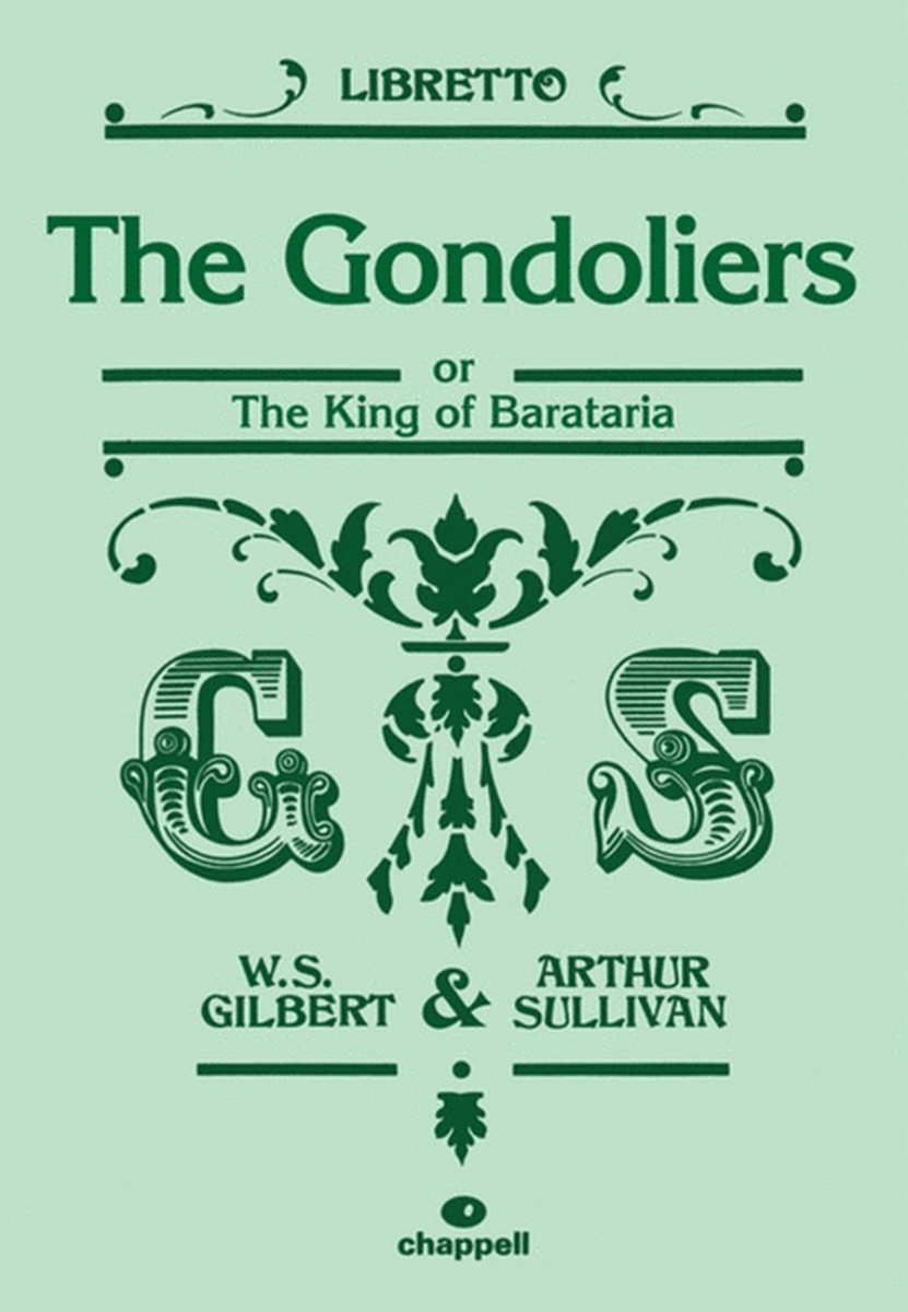 The Gondoliers Libretto