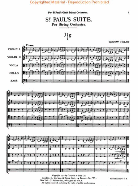 St. Paul's Suite, Op. 29, No. 2