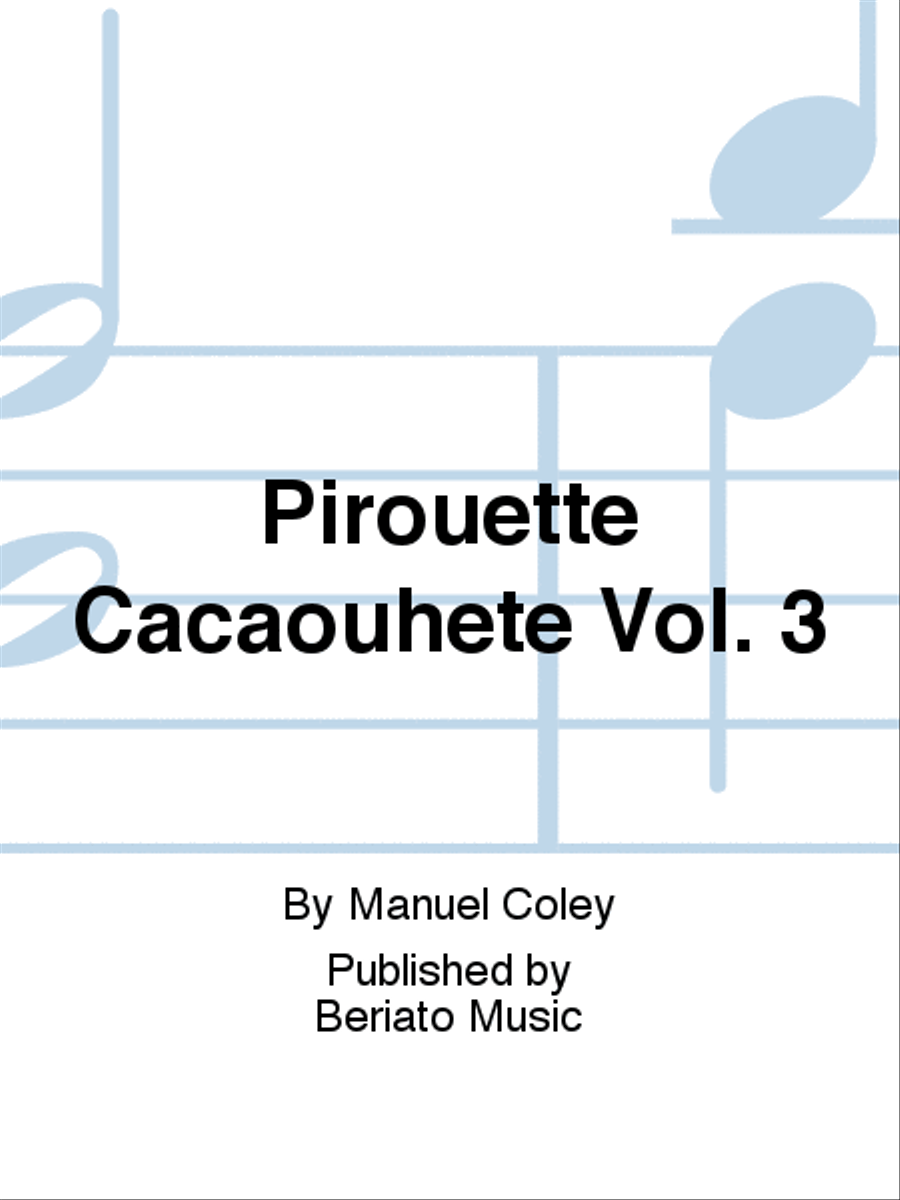 Pirouette Cacaouhète Vol. 3 Children's Choir scores gallery preview page 1