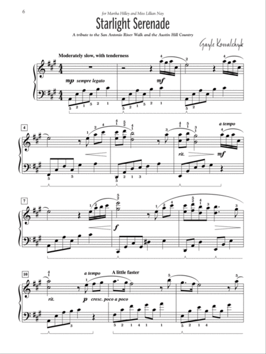 The Lone Star State The Lone Star State Piano Solo scores gallery preview page 3