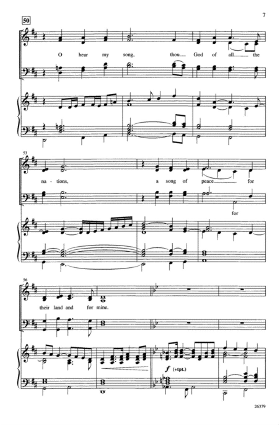 This Is My Song Choir scores gallery preview page 6