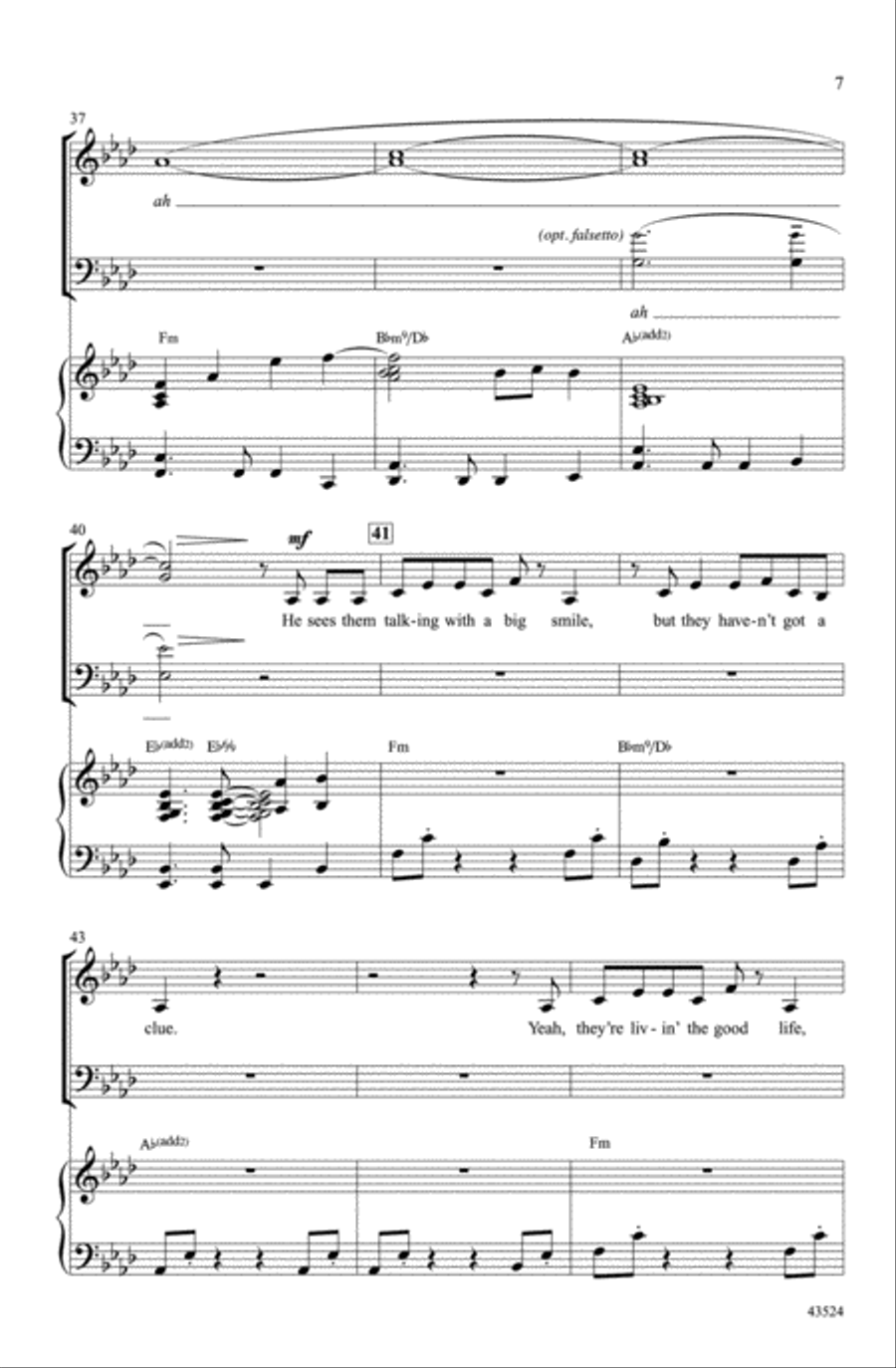Cool Kids Cool Kids Choir scores gallery preview page 5